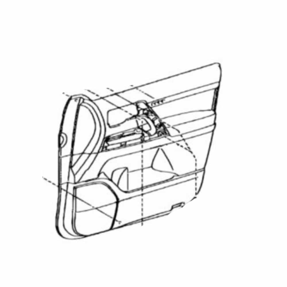 Finisher Assembly Front Door - 6762060K90